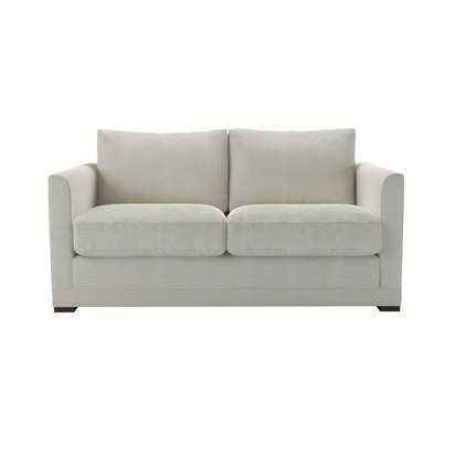 Aissa 2 Seat Sofa Bed in Clay House Basket Weave