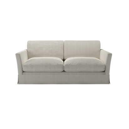 Otto 2.5 Seat Sofa Bed in Clay House Herringbone Weave
