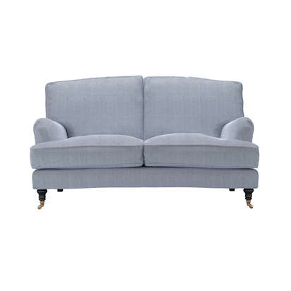 Bluebell 2 Seat Sofa in Uniform House Herringbone Weave