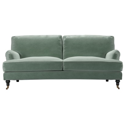 Bluebell 3 Seat Sofa in Sage Smart Velvet
