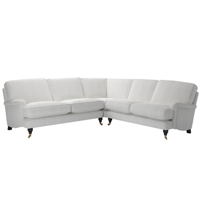 Bluebell LHF 2.5 Seat w RHF 2 Seat in Pumice House Basket Weave