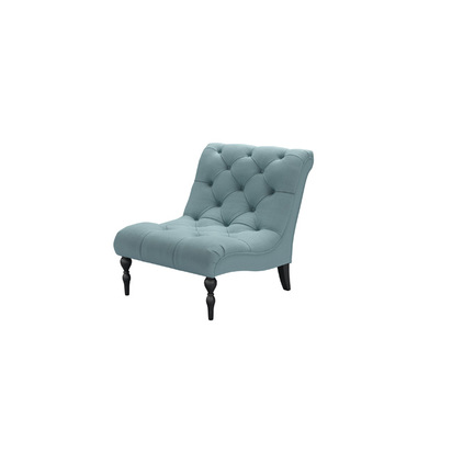 Claude Armchair in Lagoon Brushed Linen Cotton