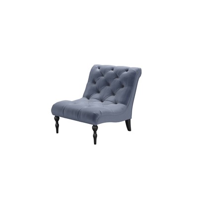Claude Armchair in Sapphire Smart Velvet