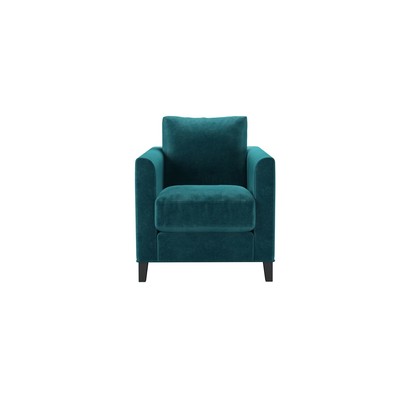 Izzy Armchair in Neptune Smart Velvet