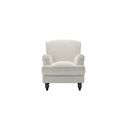 Snowdrop Small Armchair in Clay House Basket Weave
