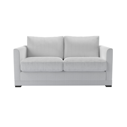Aissa 2 Seat Sofa Bed in Pumice House Herringbone Weave
