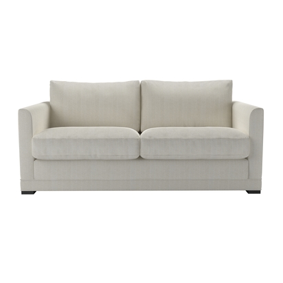 Aissa 2.5 Seat Sofa Bed in Clay House Herringbone Weave