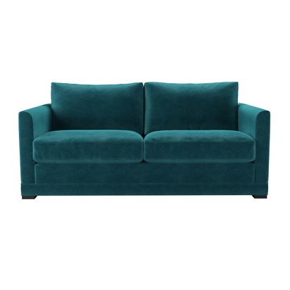 Aissa 2.5 Seat Sofa Bed in Neptune Smart Velvet