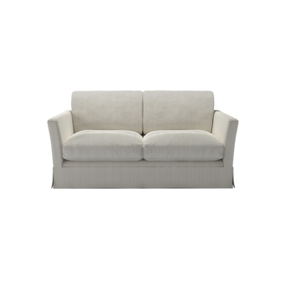 Otto 2 Seat Sofa Bed in Clay House Herringbone Weave