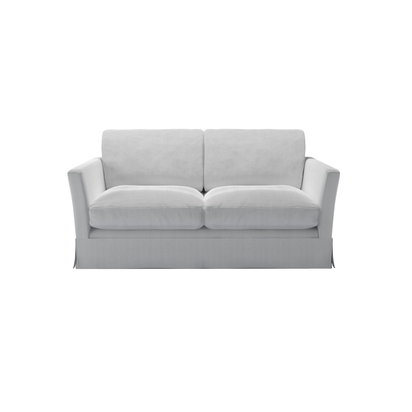 Otto 2 Seat Sofa Bed in Pumice House Herringbone Weave