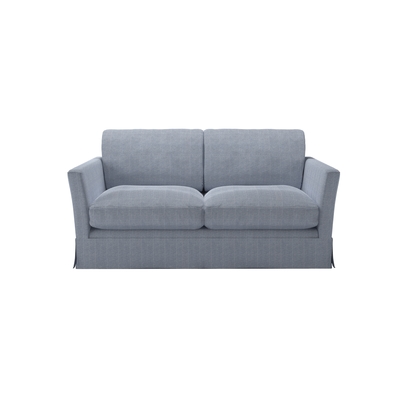 Otto 2 Seat Sofa Bed in Uniform House Herringbone Weave
