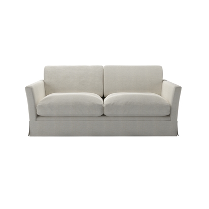 Otto 2.5 Seat Sofa Bed in Clay House Basket Weave