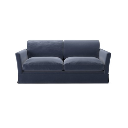 Otto 2.5 Seat Sofa Bed in Sapphire Smart Velvet