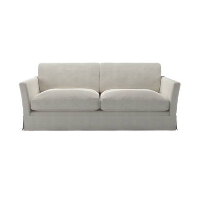 Otto 3 Seat Sofa Bed in Clay House Basket Weave