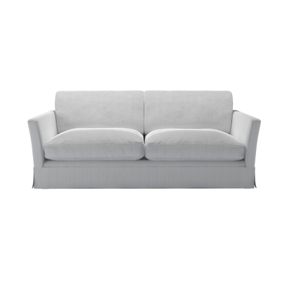 Otto 3 Seat Sofa Bed in Pumice House Herringbone Weave