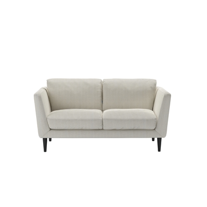 Holly 2 Seat Sofa in Clay House Herringbone Weave