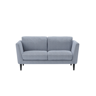 Holly 2 Seat Sofa in Uniform House Herringbone Weave