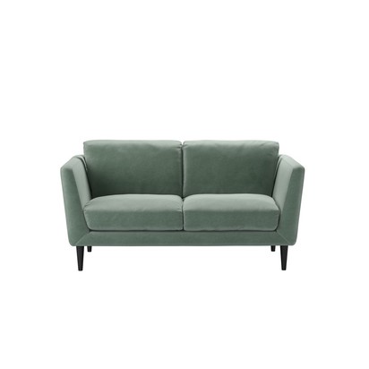 Holly 2 Seat Sofa in Sage Smart Velvet