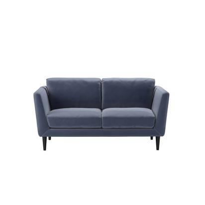 Holly 2 Seat Sofa in Sapphire Smart Velvet