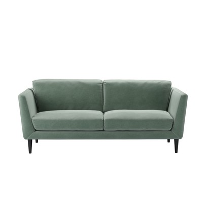 Holly 2.5 Seat Sofa in Sage Smart Velvet