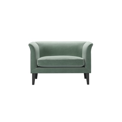 Fingal Loveseat in Sage Smart Velvet