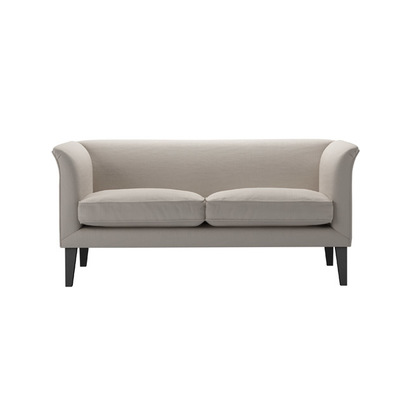 Fingal 2 Seat Sofa in Stone Brushed Linen Cotton