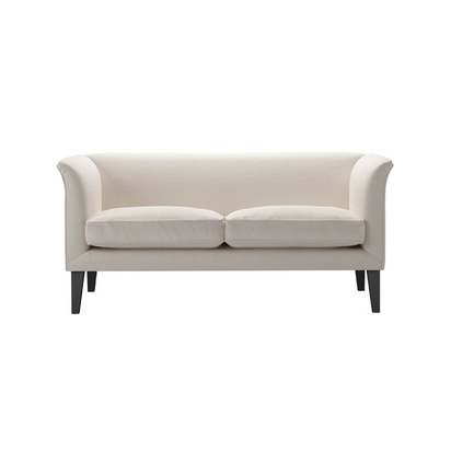 Fingal 2 Seat Sofa in Taupe Brushed Linen Cotton