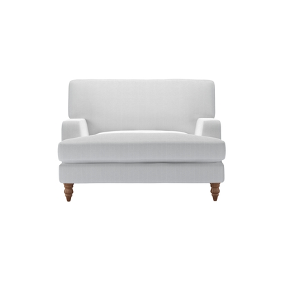 Isla Loveseat in Pumice House Herringbone Weave