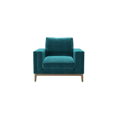 Costello Armchair in Neptune Smart Velvet