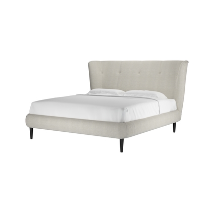 Audrey Super King Bed in Clay House Basket Weave