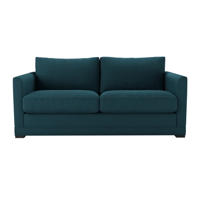 Aissa 2.5 Seat Sofa Bed in Evergreen Brushed Linen Cotton