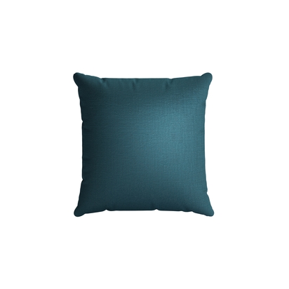 55x55cm Scatter Cushion in Evergreen Brushed Linen Cotton