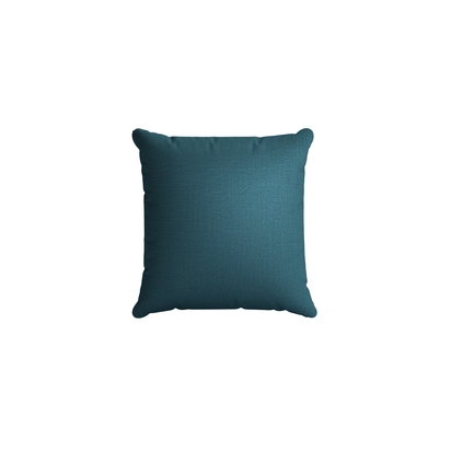 45x45cm Scatter Cushion in Evergreen Brushed Linen Cotton