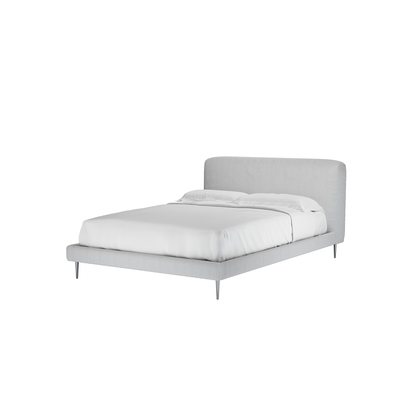 Lucy Double Bed in Pumice House Herringbone Weave