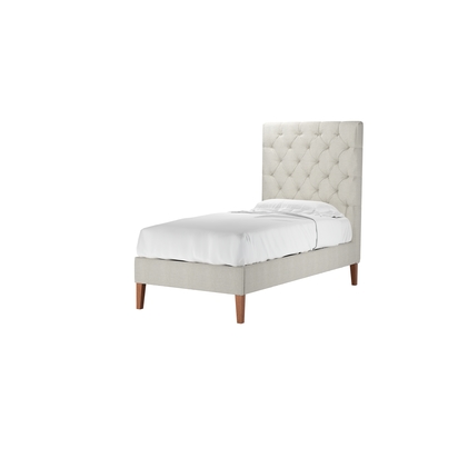 Rosalie 150cm Single Bed in Clay House Basket Weave