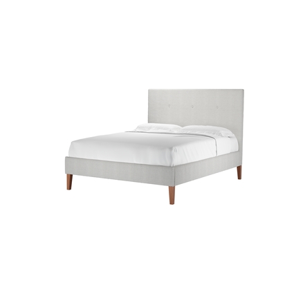 Avery 130cm King Bed in Pumice House Basket Weave