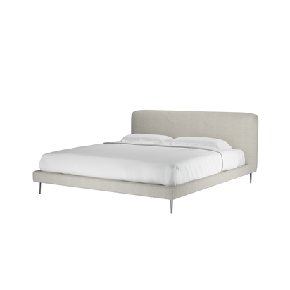 Lucy Super King Bed in Clay House Basket Weave