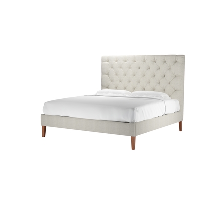 Rosalie 150cm Super King Bed in Clay House Basket Weave
