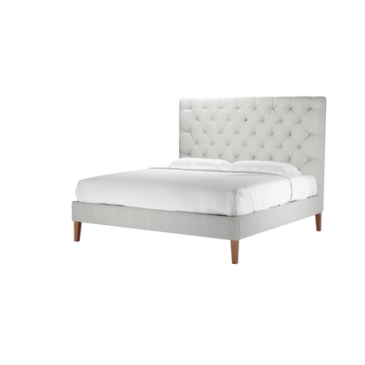 Rosalie 150cm Super King Bed in Pumice House Basket Weave