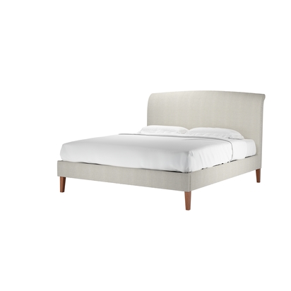 Thea Super King Bed in Clay House Basket Weave