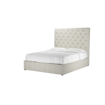 Rosalie 150cm King Ottoman Bed in Clay House Basket Weave
