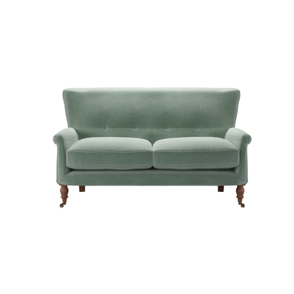 Alderney 2 Seat Sofa in Sage Smart Velvet