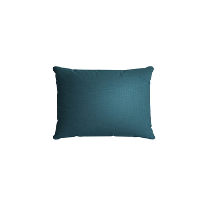 38x55cm Scatter Cushion in Evergreen  Brushed Linen Cotton