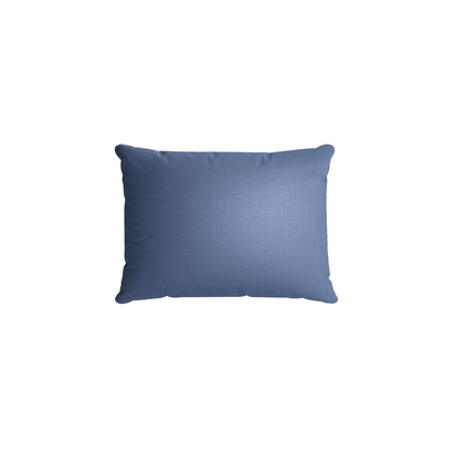 38x55cm Scatter Cushion in Oxford Blue Brushed Linen Cotton
