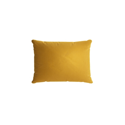 38x55cm Scatter Cushion in Butterscotch Cotton Matt Velvet