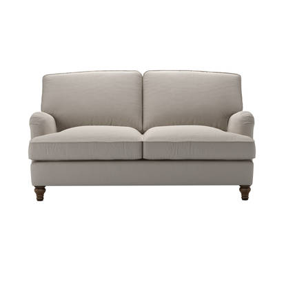 Bluebell 2 Seat Sofa Bed in Stone Brushed Linen Cotton