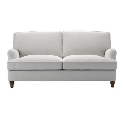 Bluebell 2.5 Seat Sofa Bed in Alabaster Brushed Linen Cotton