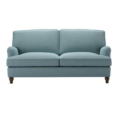 Bluebell 2.5 Seat Sofa Bed in Lagoon Brushed Linen Cotton