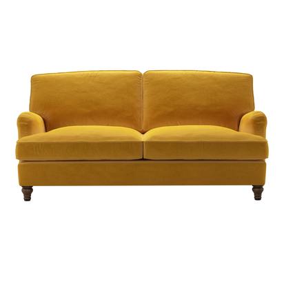 Bluebell 2.5 Seat Sofa Bed in Butterscotch Cotton Matt Velvet