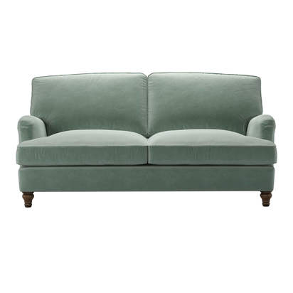 Bluebell 2.5 Seat Sofa Bed in Sage Smart Velvet